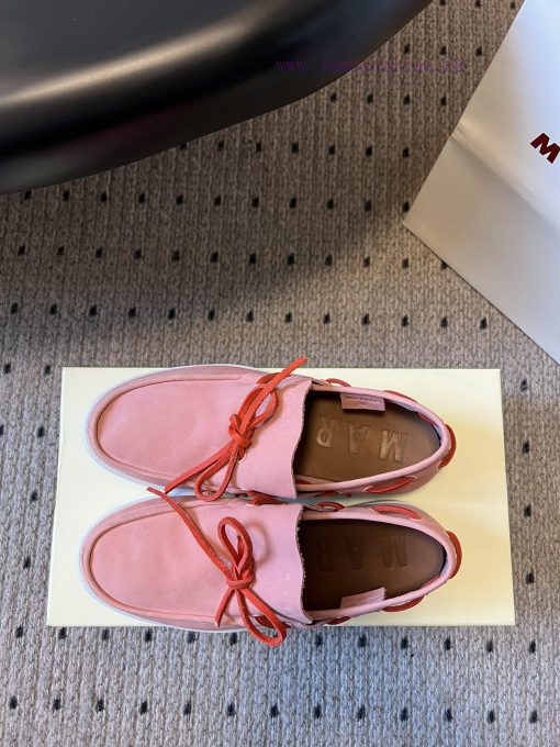 Top Quality Men+10Marn * 25SS's New Le Fu Shoes | Red Bean Sheng Nan Guo 🫘Marni's New Year Prep zy3uibvy - Image 3