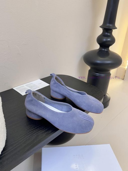 𝐌𝐚𝐢𝐬𝐨𝐧𝐌𝐚𝐫𝐠𝐢𝐞𝐥𝐚 Majira 𝐌𝟔 Ballet Mary Jane Single Toe Tabi Majira Logo Split Toe Design With A L 495b7qzz - Image 3
