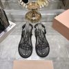 Miumiu Ss25 New Arrival～Miu Miu Spring/Summer New SneakersA Pair Of Sandals That Fashionistas M 87g45maa