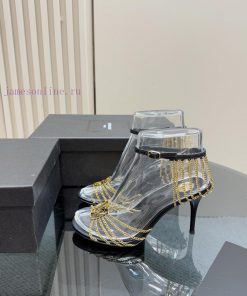 The MostYSL Saint Laurent's New Metal Chain High HeelsSaint Laurent | YSL Sister's Beautiful Be f9bhpxwv