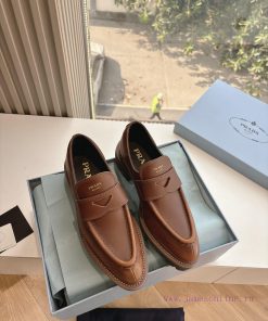 Prada 25 Fashion Show Collection Retro British Tassel Half Slippers Single Shoes Explosive Fash itva3bqb