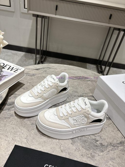CELINE RUNNER Sneakers With CELINE Logo On Tongue And BackThe CELINE Logo Is Embossed On The Ba v93ykfjr - Image 5