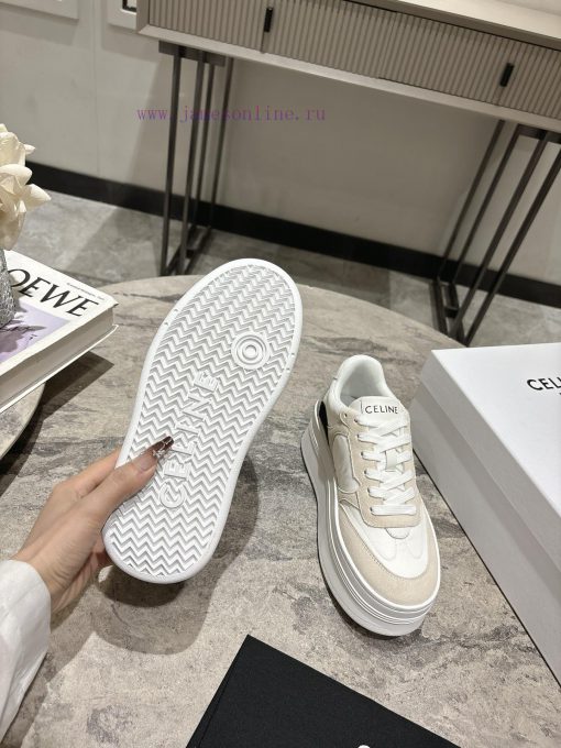CELINE RUNNER Sneakers With CELINE Logo On Tongue And BackThe CELINE Logo Is Embossed On The Ba v93ykfjr - Image 7