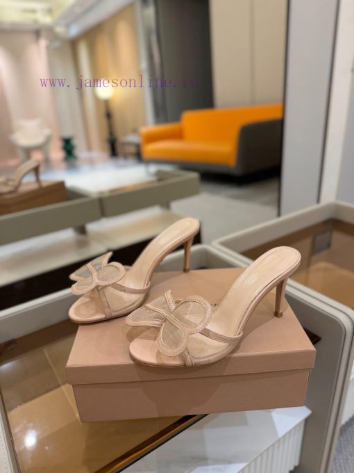 {slipper Series}Gianvito Rossi2025 𝙨 This High-heeled SlipperThe Minimalist Elle Gianvito Rossi vzcp04qu - Image 4