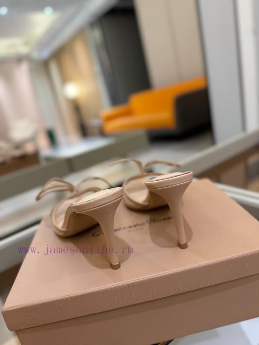 {slipper Series}Gianvito Rossi2025 𝙨 This High-heeled SlipperThe Minimalist Elle Gianvito Rossi vzcp04qu - Image 7