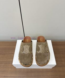 CELINE | Celine 25ss Early Spring New Product Triumphal Arch Boken Baotou SlippersThe Arc De Tr alj9xlbv