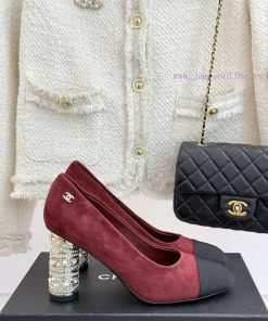 Chanel | Chanel 25P Spring/Summer New ProductsMier Pearl Metal Heels High HeelsThe Best Looking 9jn1cykk