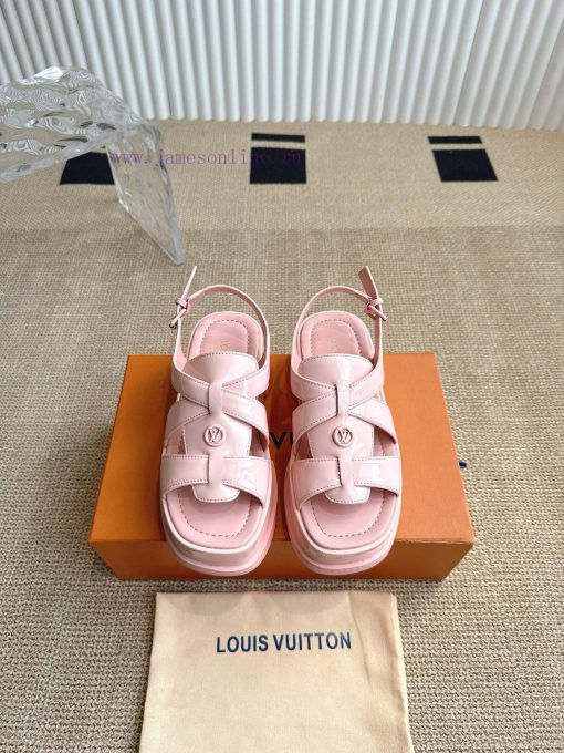 Louis Vuitton MAYA FLATFORM SandalsThis Maya Flatform Sandal Is Made Of Smooth Cowhide Leather 7twrfbt7