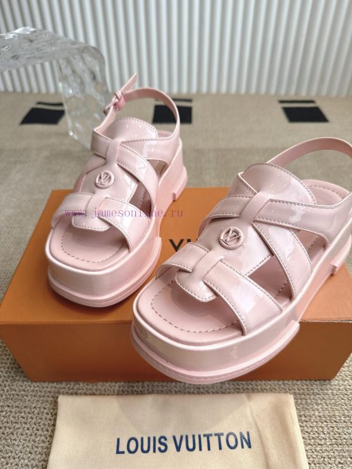 Louis Vuitton MAYA FLATFORM SandalsThis Maya Flatform Sandal Is Made Of Smooth Cowhide Leather 7twrfbt7 - Image 8
