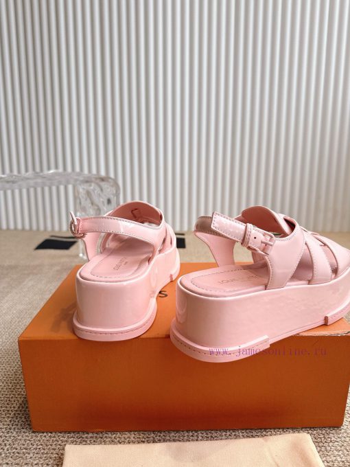 Louis Vuitton MAYA FLATFORM SandalsThis Maya Flatform Sandal Is Made Of Smooth Cowhide Leather 7twrfbt7 - Image 9