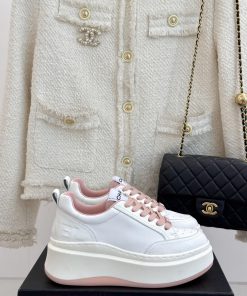 Chanel | Chanel Classic Sports Thick Soled White ShoesThe Short Girl's Favorite Thick Soled Sho sunr69m5