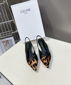 Celine's Spring And Summer Triumphal Arch Fashion High Heels Feature A Soft And Exposed DesignT l84s7e5x