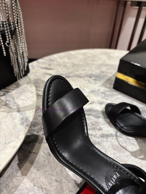 Coarse Heeled Sandals️This Sandal Features A Slightly Tapered 85mm Chunky Heel And Round Open T z8194uj0 - Image 10