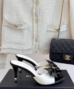 Chanel | Chanel 25C Spring/Summer New Product BowHigh-heeled SlippersI Strongly Recommend This 2fastuyb