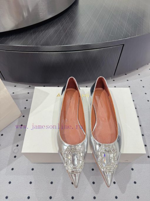 𝘼𝙢𝙞𝙣𝙖𝙈𝙪𝙖𝙙𝙙𝙙𝙞𝟐𝟓𝑭𝑾 Fashion Runway StylesFabric Silver MirrorInner SheepskinOriginal Injection Mol 34ztcv81