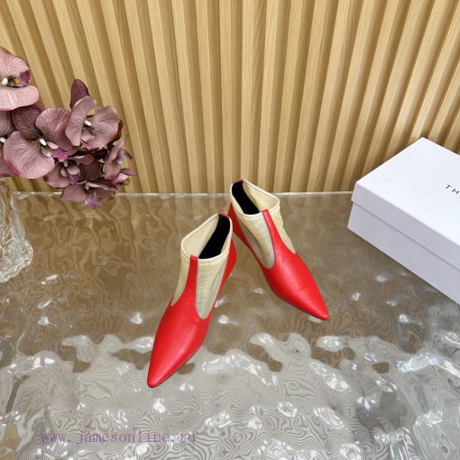 High Quality Niche Trendy Brand The Row25 Spring/summer French Retro Simple Style Mesh Cat Heel 8qigpicr - Image 5