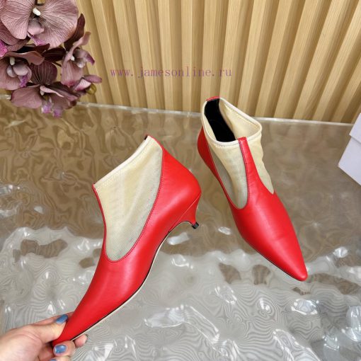 High Quality Niche Trendy Brand The Row25 Spring/summer French Retro Simple Style Mesh Cat Heel 8qigpicr - Image 7