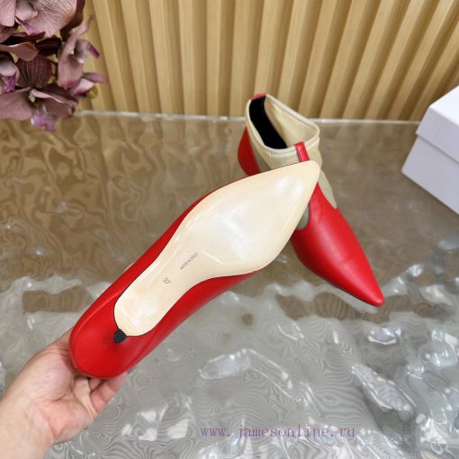 High Quality Niche Trendy Brand The Row25 Spring/summer French Retro Simple Style Mesh Cat Heel 8qigpicr - Image 9