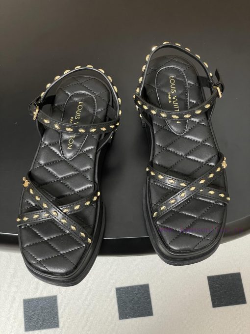 The New Maya Series Square Buckle Flat Strap Sandals From The Donkey BrandThis Maya Flatform Sa l7fm4aqb - Image 3