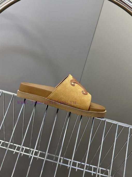Celine's Triumphal Arch Spring/Summer New Bocken SlippersThe Highly Sophisticated Instagram Gra ht4lvska - Image 6