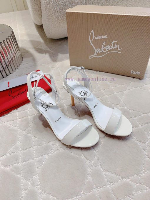 Christian Louboutin's New Red Soled High-heeled Sandals With Smooth Curves Outline A Graceful S vt7spuku - Image 4