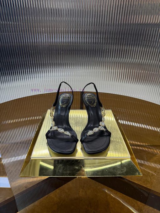 Top VersionR ᴇɴᴇ C ᴀᴏᴠɪʟʟᴀ | 2025s 𝐒 Heavy Industry RC Crystal Gemstone High Heels Sandals Seri lyizn0iq