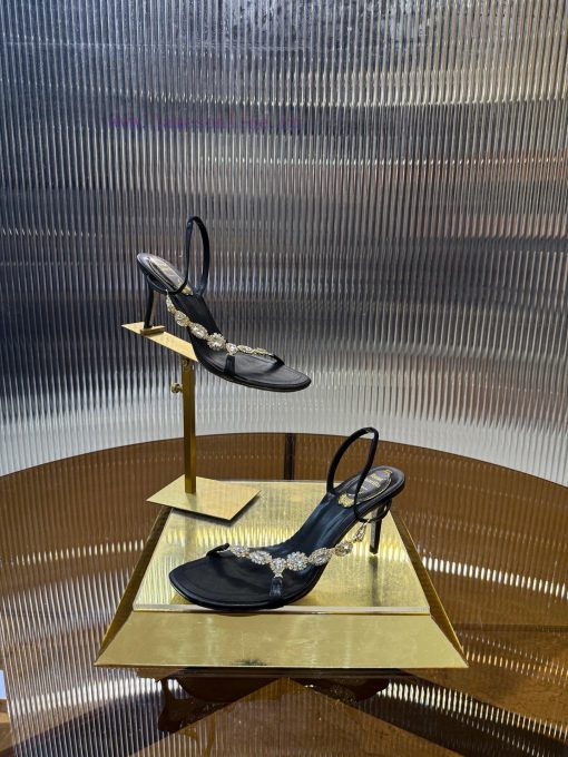 Top VersionR ᴇɴᴇ C ᴀᴏᴠɪʟʟᴀ | 2025s 𝐒 Heavy Industry RC Crystal Gemstone High Heels Sandals Seri lyizn0iq - Image 4