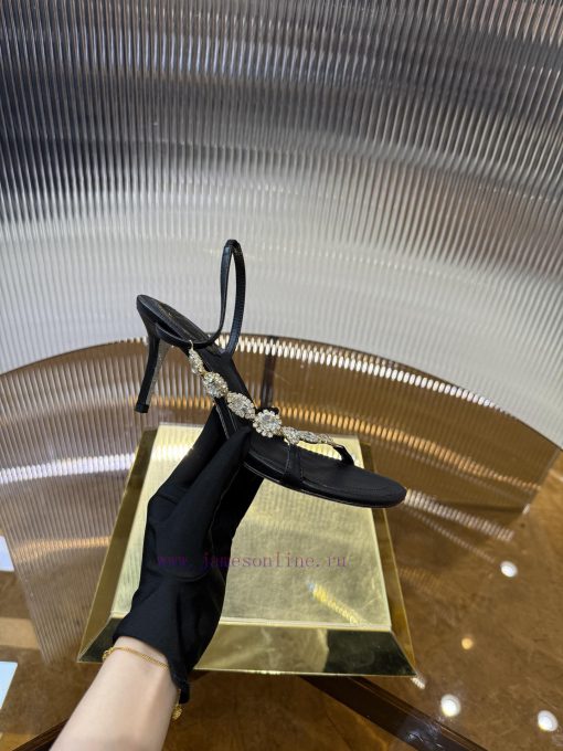 Top VersionR ᴇɴᴇ C ᴀᴏᴠɪʟʟᴀ | 2025s 𝐒 Heavy Industry RC Crystal Gemstone High Heels Sandals Seri lyizn0iq - Image 6