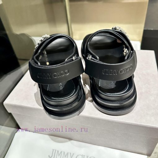 Jimmy Zhou JMYY CHOO Beach SandalsThe Design Style Of Rhinestone Matching Is Very Unique. In Th ibcmps27 - Image 7