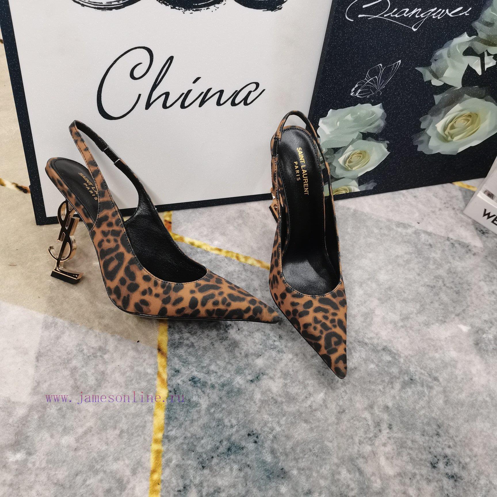 New Release - YSL Top LevelSynchronize New Logo Letters And High-heeled Sandals On The Official 3fchr7cg - Image 7