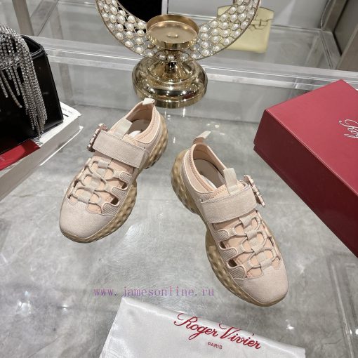 2025 Spring/Summer SS New Color Vivi Run Series Square Diamond Button Sports ShoesIdentify The g5a5n3r7 - Image 3