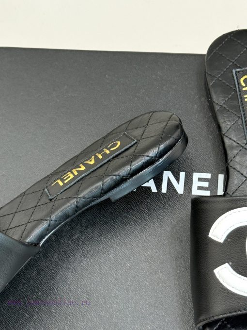 Chanel | Chanel 25P Spring/Summer New ProductsBig Pair C Square Headed Flat Bottomed SlippersTh ggrpvkhb - Image 7