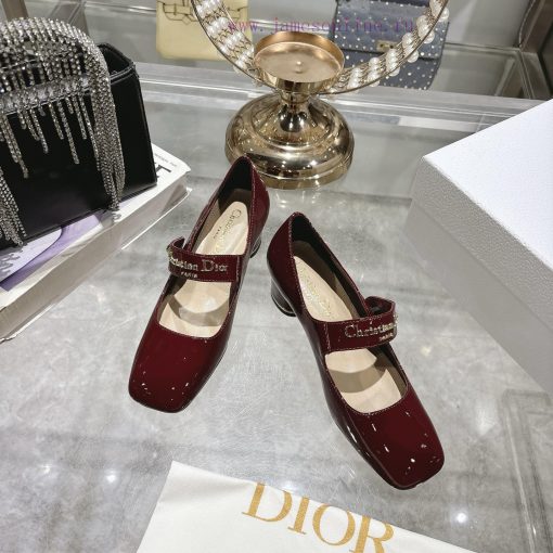 25ss Early Spring New Dior D-My Letter Square Head High Heels This My Dior High Heel Is A New P viwrat06 - Image 3