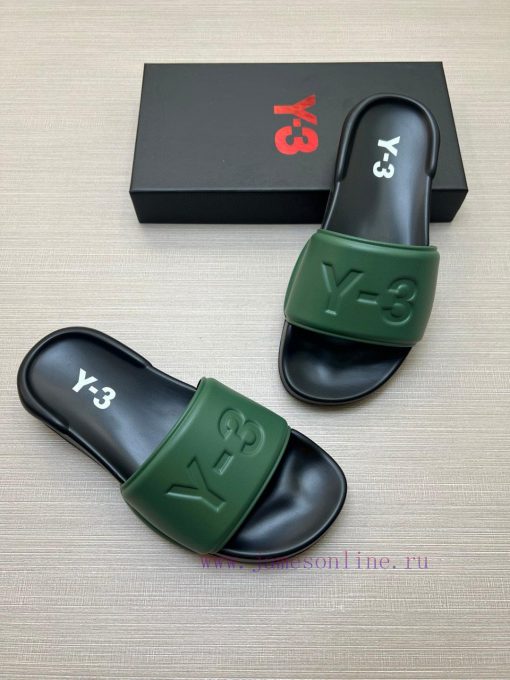 Y-3 Men's Casual Slippers Will Be Released Simultaneously In 2025. The Upper Is Made Of TPU Mat dihhn5aq - Image 3