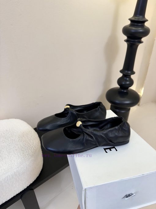 LOEWE 25ss Super Soft Sticky Dudu Same Ballet ShoesThis Pebble Soft Is An Elegant Combination O a7wvmp93 - Image 6