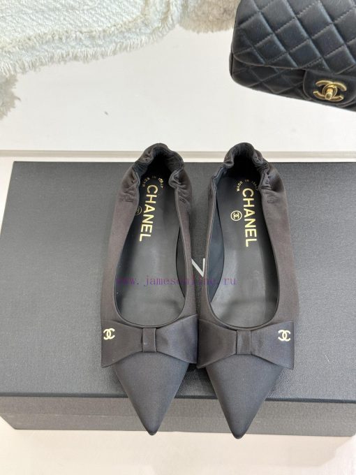 Chanel | Chanel 25A New Sharp PointBow Ballet ShoesThis Ballet Shoe Is Like A Shining StarExudi 8h6jvlcp - Image 5