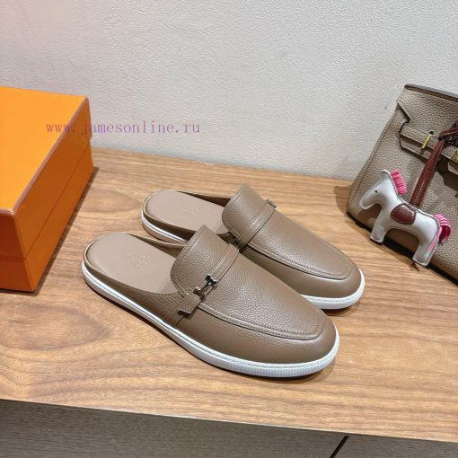 Herme…s Ss25 New Arrival～Hot Couple Style Hermes Preferred Footwear For DistributionIt's A Clas 3m1n7hpe - Image 4