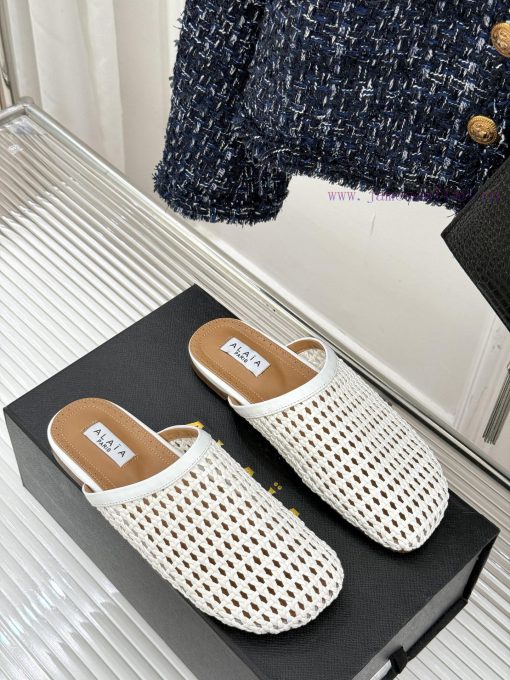 ALAIA | Classic Crafted Hollow Half Slippers By ALAIAStep Into The Wonderful World Of Alaia's H jvjn4gqq - Image 4