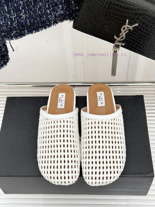 ALAIA | Classic Crafted Hollow Half Slippers By ALAIAStep Into The Wonderful World Of Alaia's H jvjn4gqq - Image 5