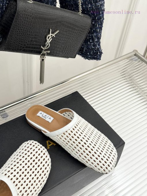 ALAIA | Classic Crafted Hollow Half Slippers By ALAIAStep Into The Wonderful World Of Alaia's H jvjn4gqq - Image 6