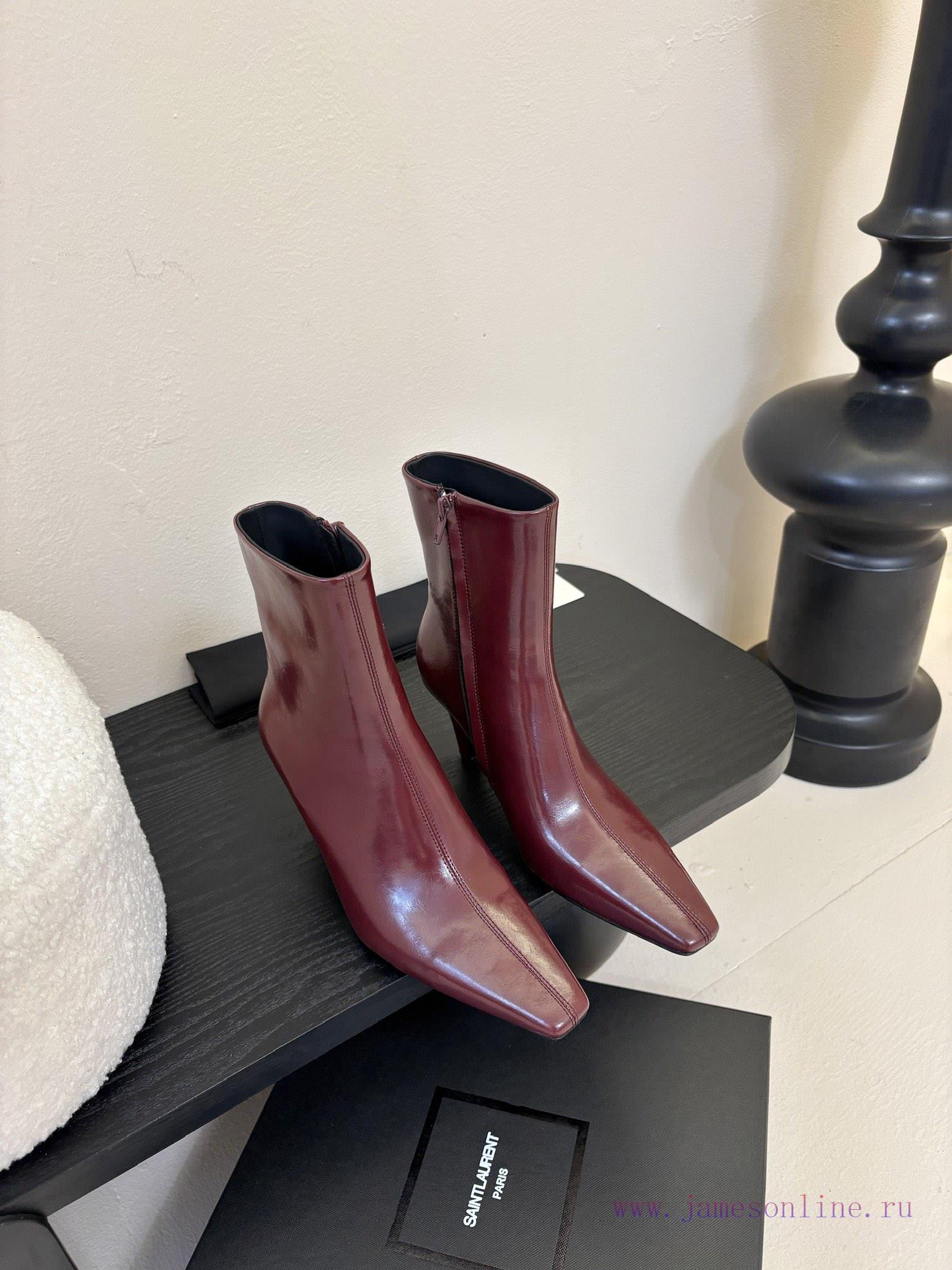Saint Laurent BootsThe Pointed Toe And Fine Heel Of The Single Item Complement Each Other Addin ncuemm5k - Image 2