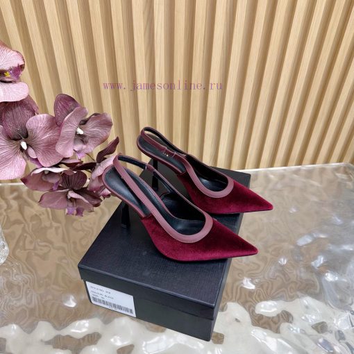 SAINT LAURENT 25ss Spring/Summer New Pointed Stiletto Sandals——————————Top TierYSL's Minimalist vyga6294 - Image 2
