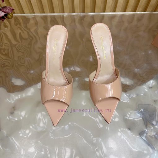 Gianvito Rossi 2025 Classic Pointed Glitter/Leopard High Heels Half Drag————————————Its Appeara gosfmj2c - Image 6