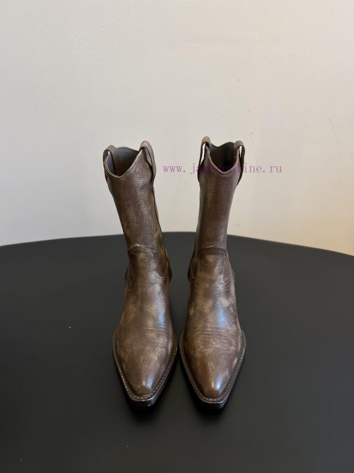 Purchasing Grade Miu Miu 25 Early Spring Motorcycle Style Retro BootsGreat! Miu's Vintage Desig 2vyrszwd