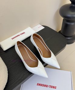 SHUSHUTONG 25ss Pointed Toe Small Heel Mary Jane Single ShoeThe Fairy Warrior Boots That Have B zrnccbhq