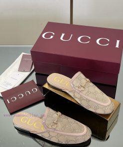 2025 Early Autumn New GUCCi High End Boutique Half Slippers Gucci Lacquer Leather G G Crystal M 18j482rx