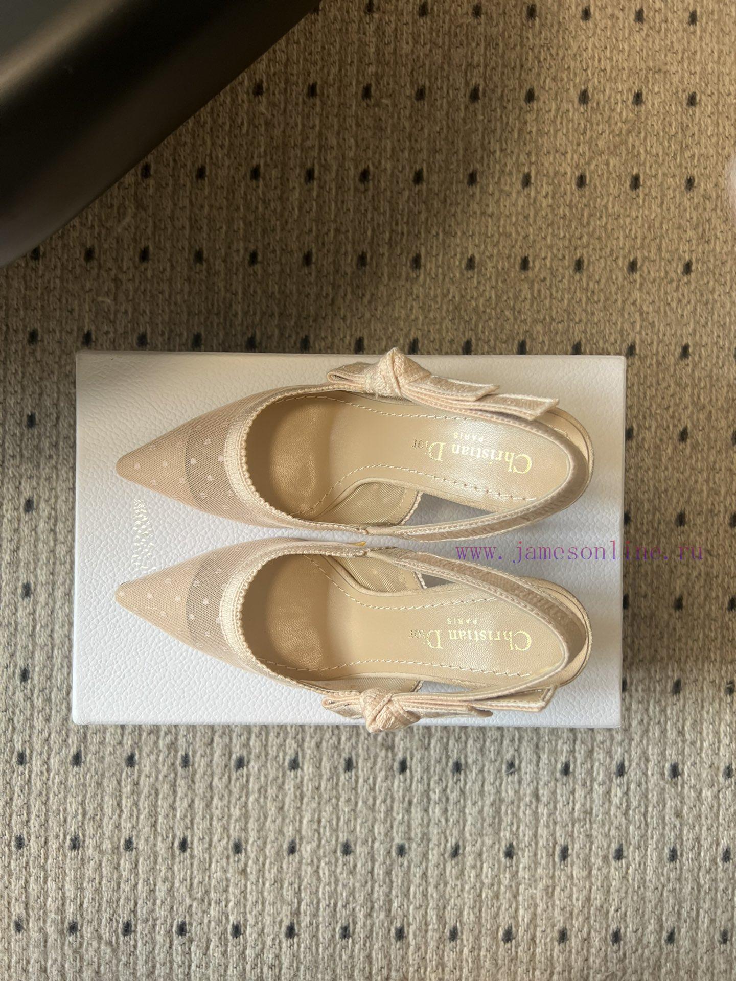 Top QualityDior 25/Classic Pointed Cat Heel High HeelsA Masterpiece Showcasing Dior's Exquisite st18870f - Image 3