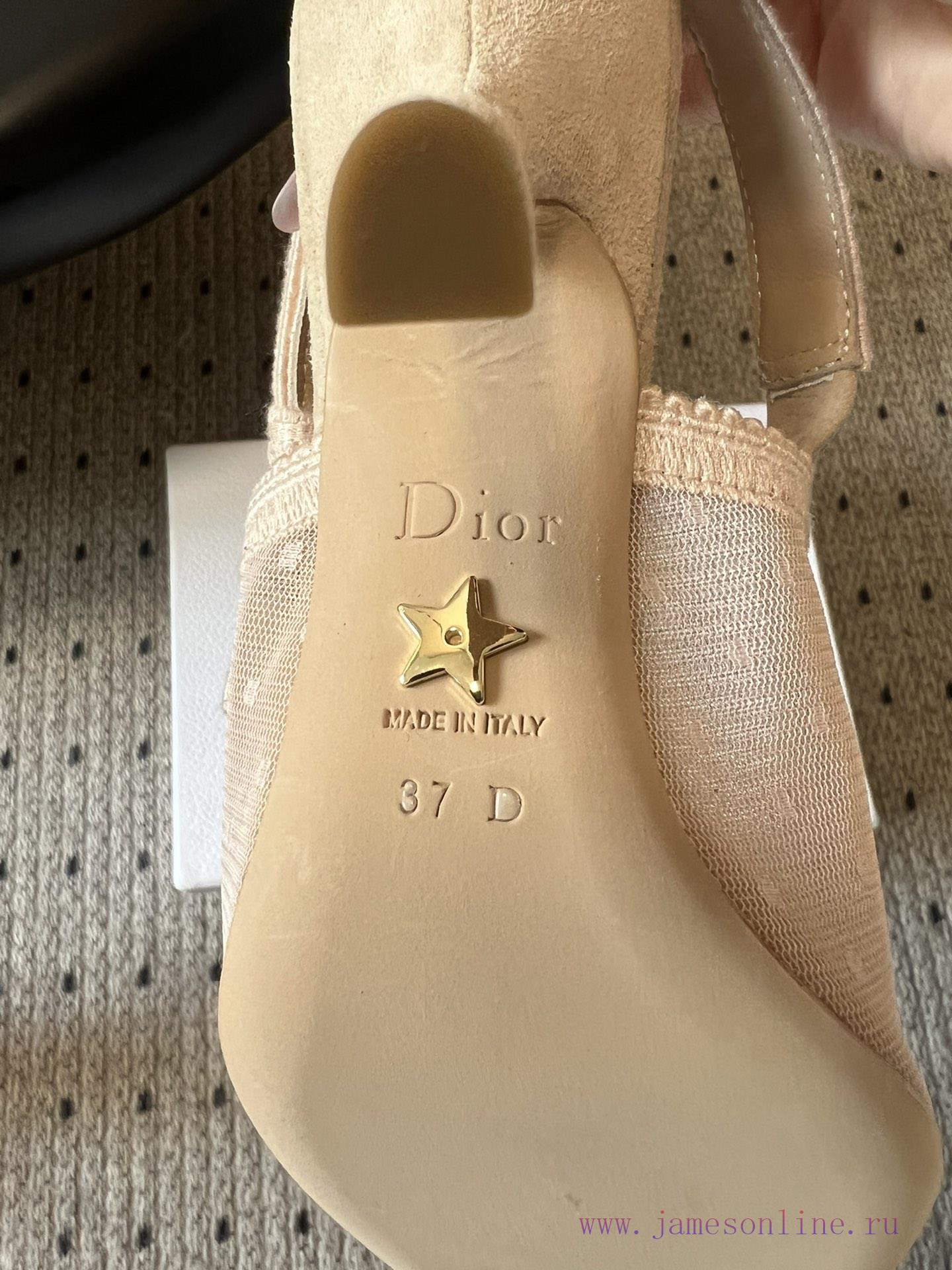 Top QualityDior 25/Classic Pointed Cat Heel High HeelsA Masterpiece Showcasing Dior's Exquisite st18870f - Image 10