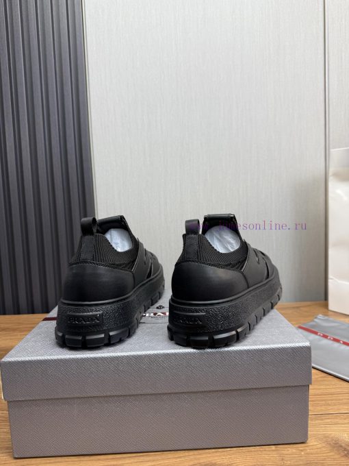 PRADA PRADA Men's Shoes Synchronized With The Official WebsiteOriginal Cowhide+cowhide Lining O nfvvjw8m - Image 9