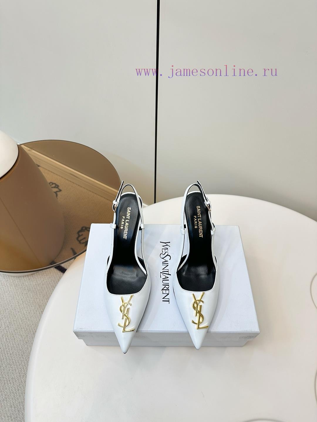 Saint Laurent YSL Sexy High-heeled SandalsSAINTLAURENTYSL2025 Early Spring New Saint Laurent He f1bbva3y - Image 2